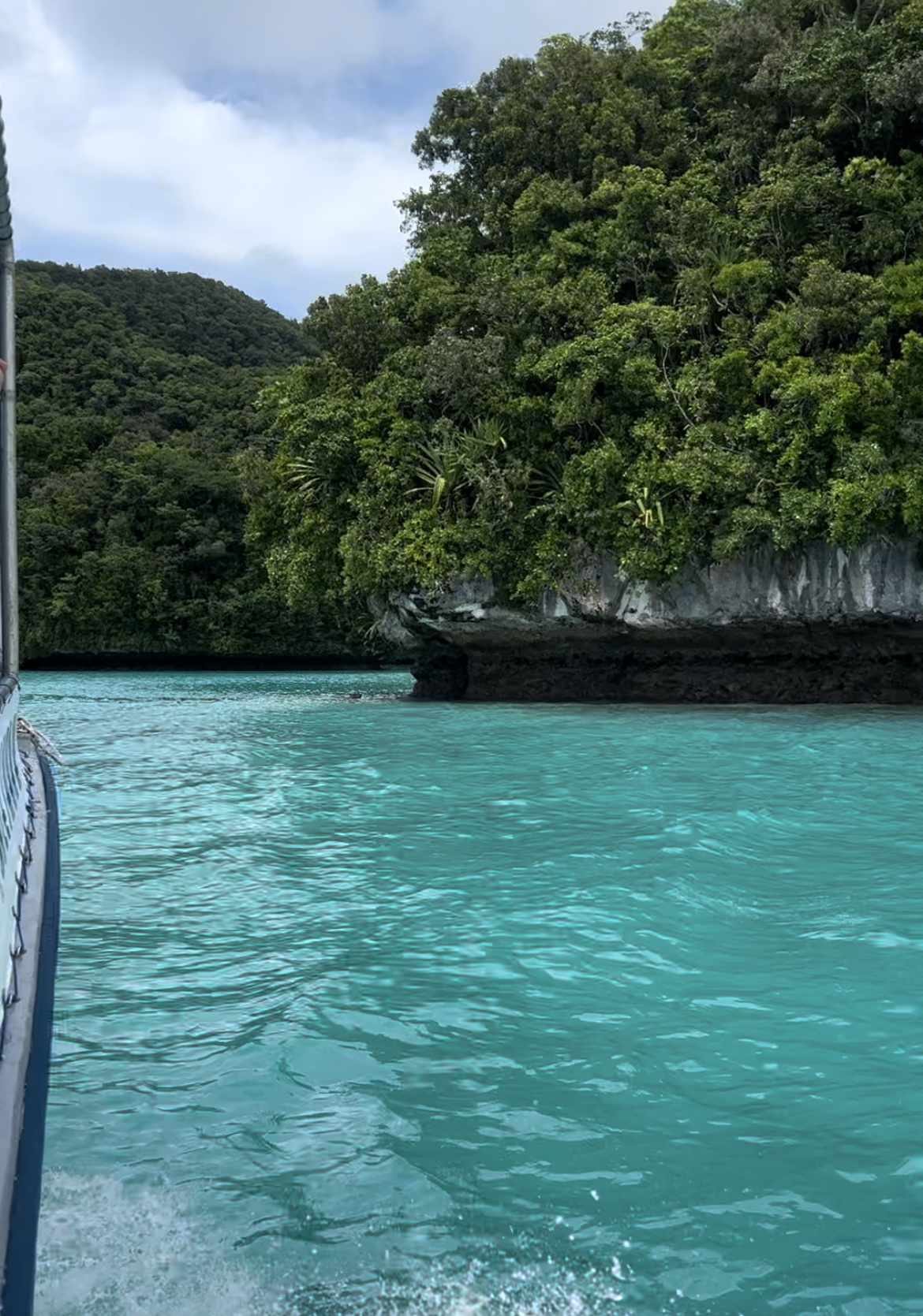 Just upon entry to Milky Way, Palau.