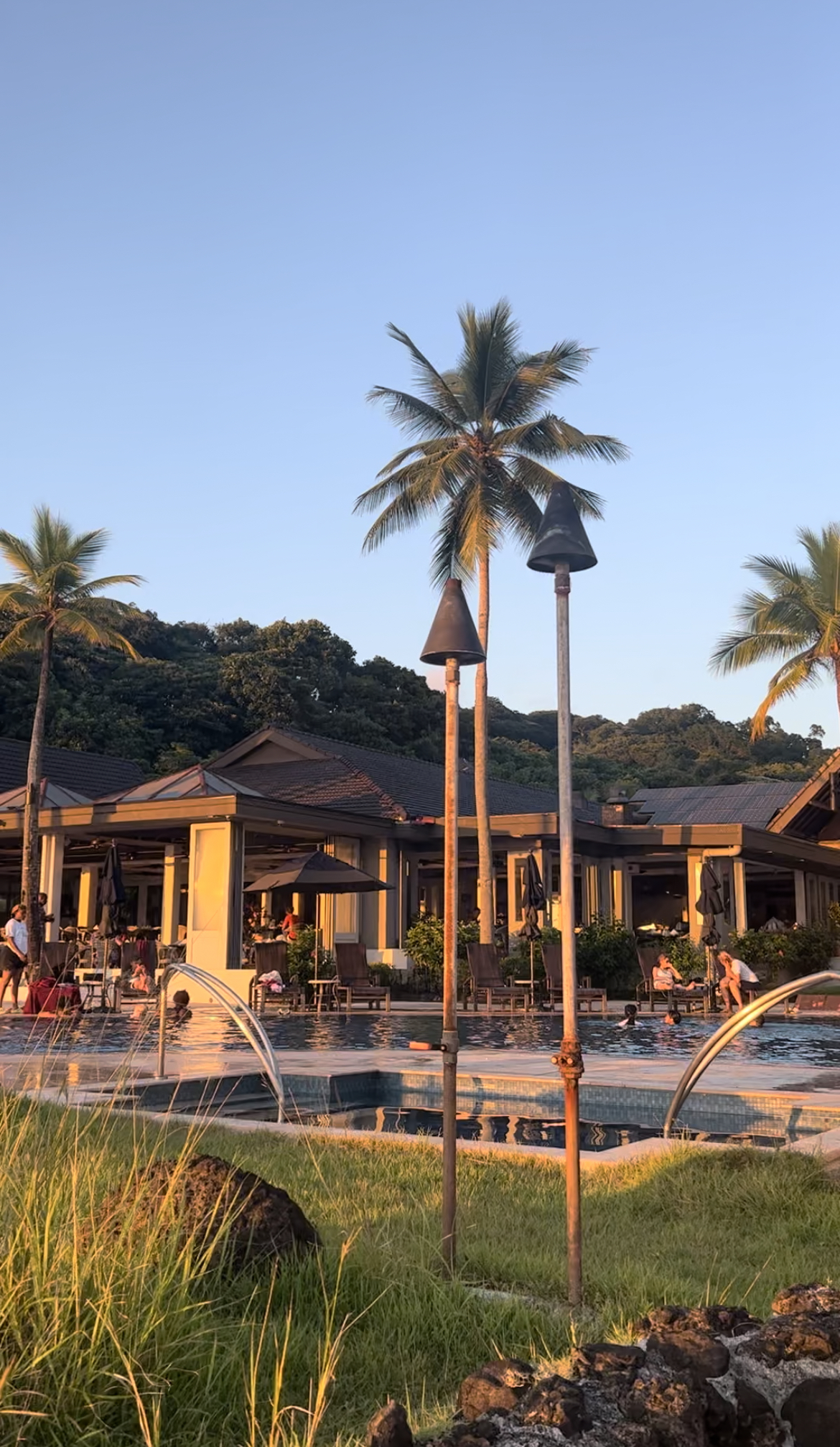 Palau Pacific Resort Pool Area