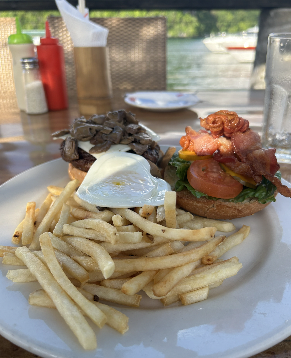 The Drop Off Bar and Grill Koror Palau Tsunami Burger