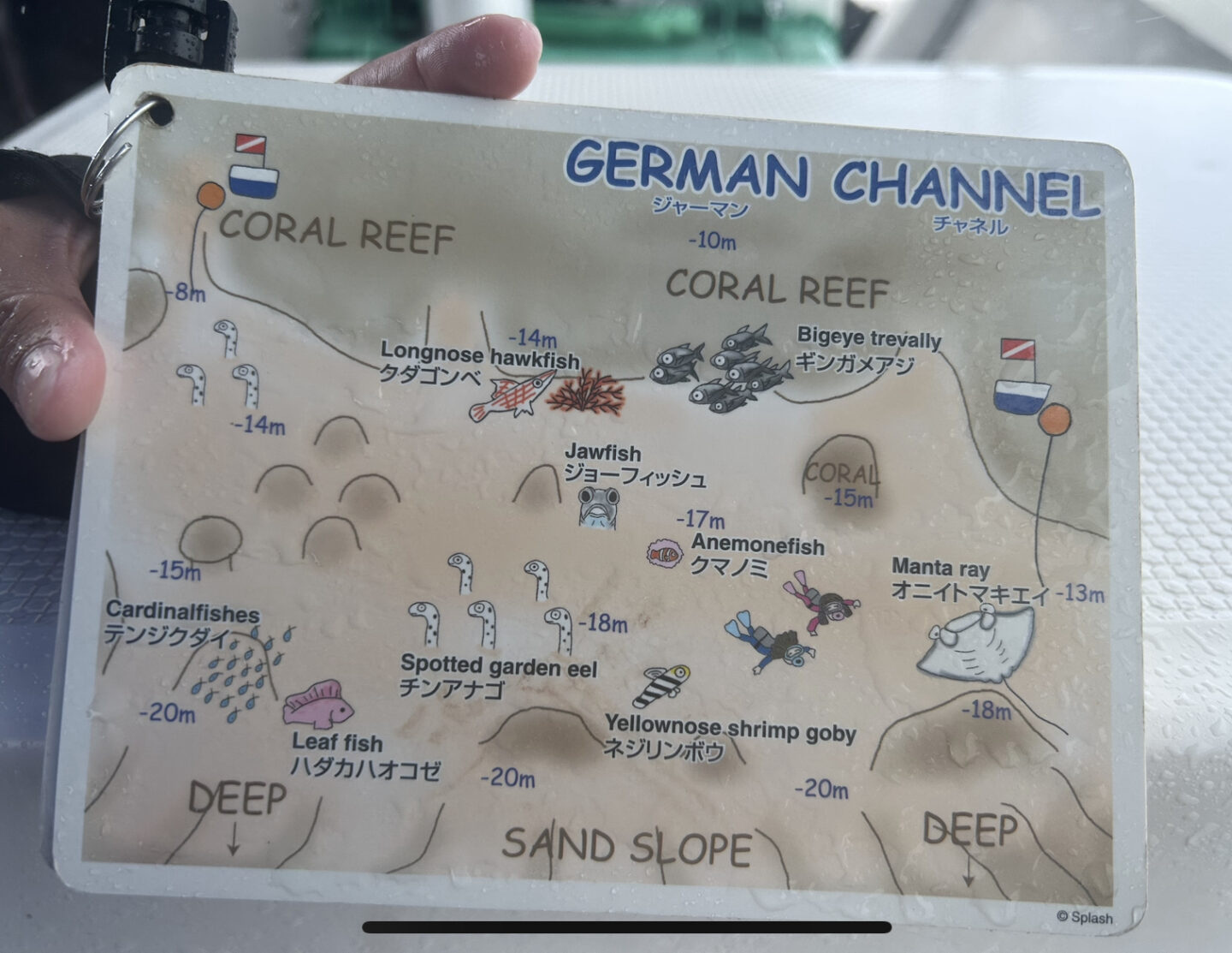 German Channel, Palau.