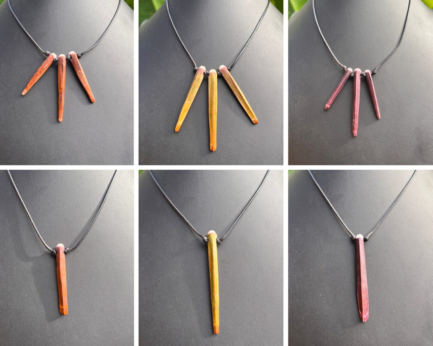 SinceShorelyYours sea urchin necklaces