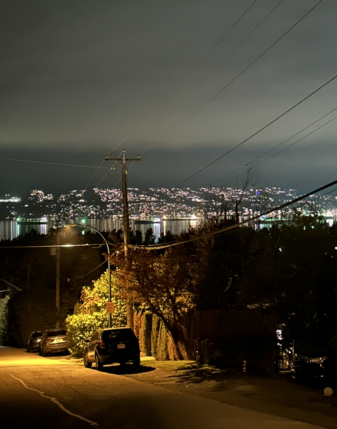 View en route to HI Hostel Jericho Beach