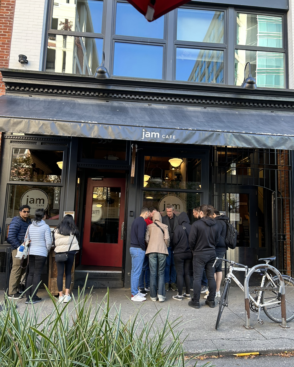 Jam Cafe Vancouver Outside