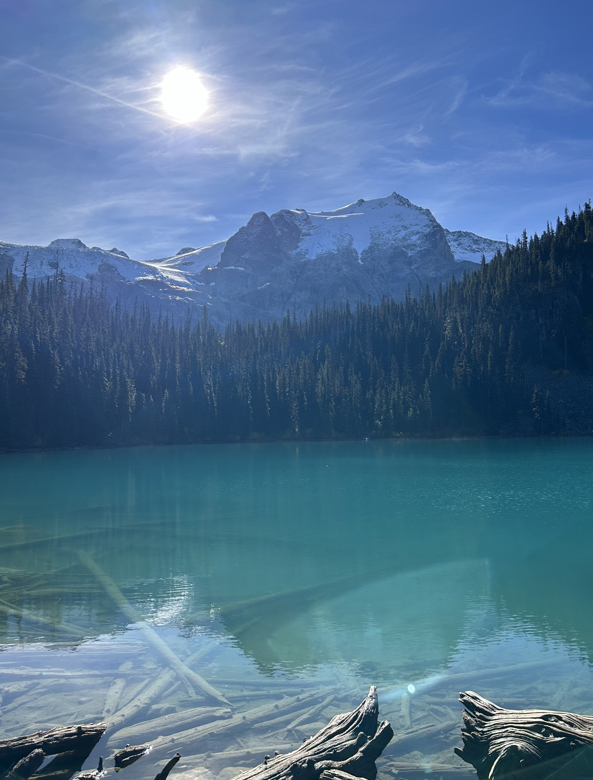 Joffre Lakes Middle Lake