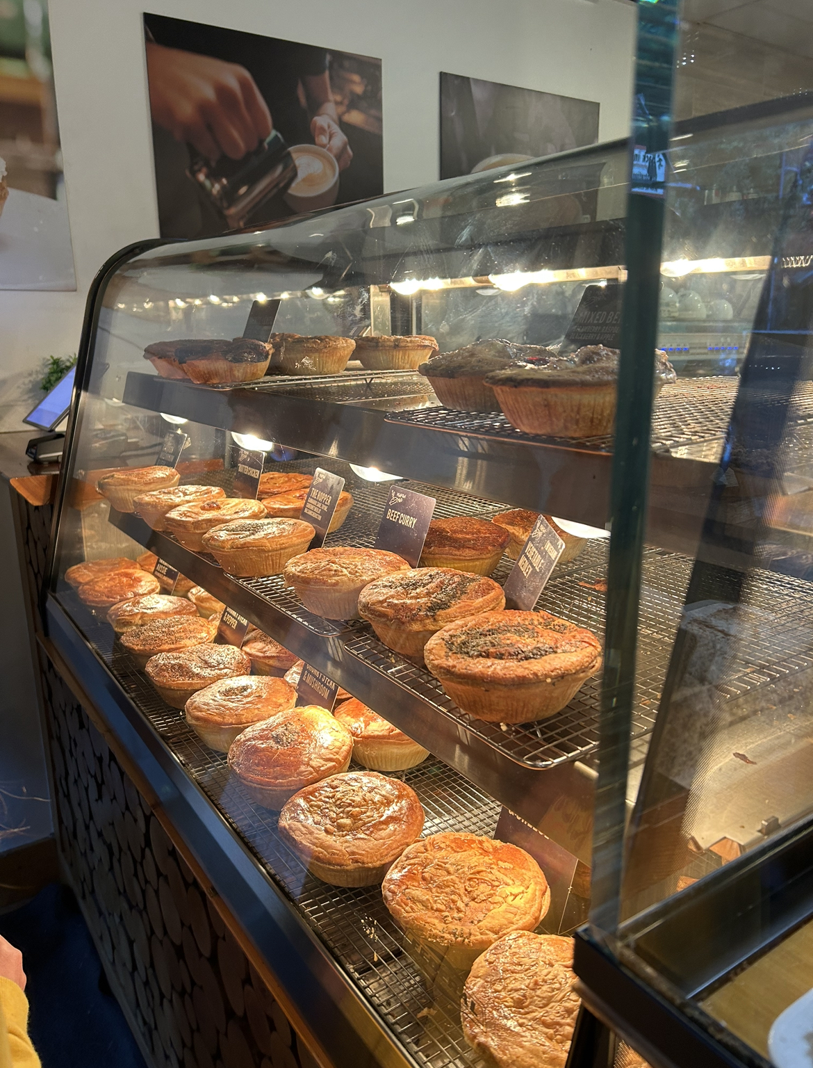 Peaked Pies Display