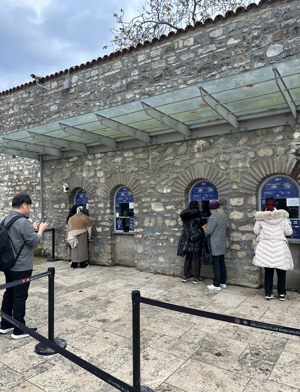 Topkapi Palace Ticket Desk