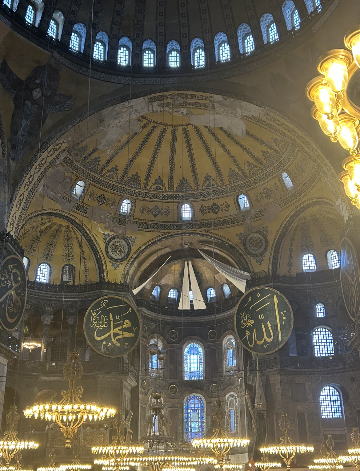 Inside Hagia Sophia