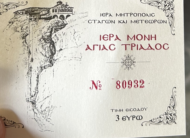 Holy Trinity Monastery Ticket