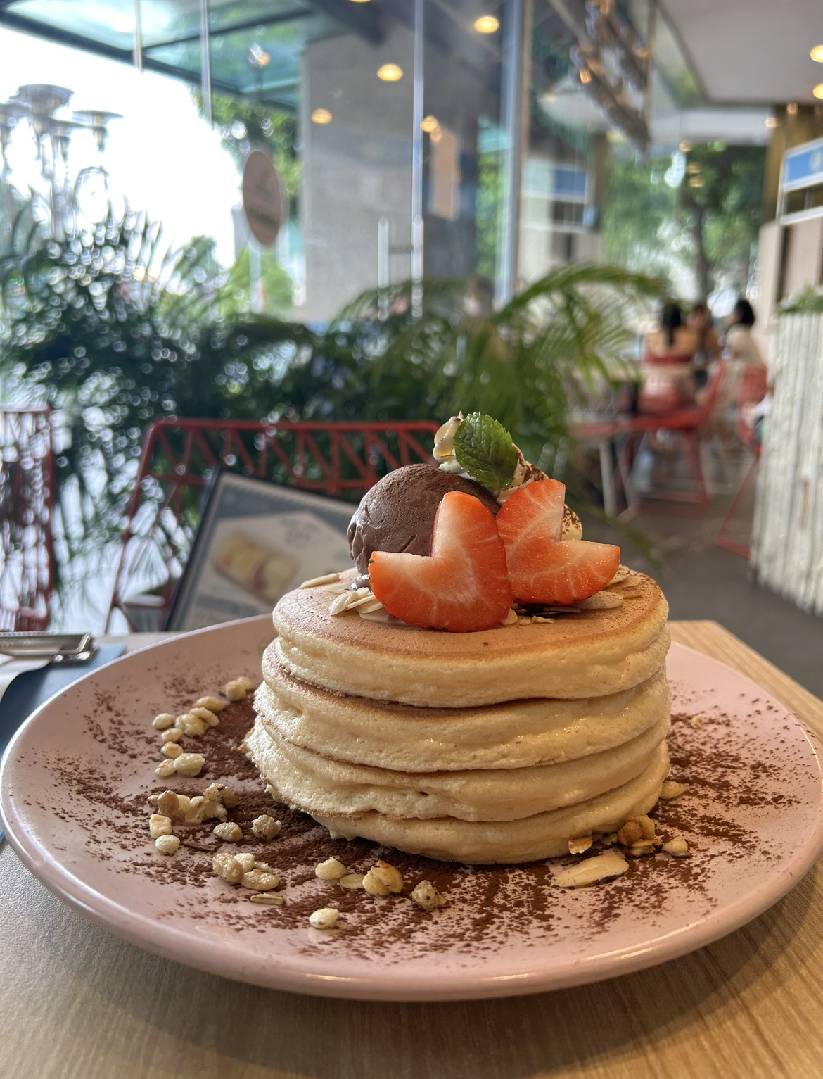 Belle-Village Pancake Cafe Bugis, Singapore.