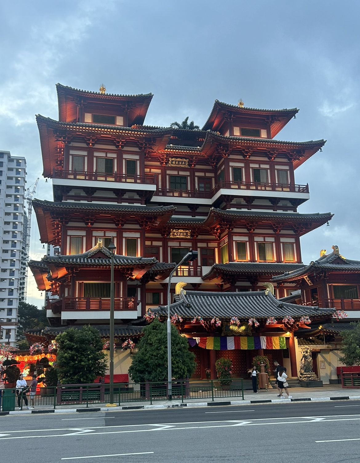 Chinatown Temple Sago Lane Singapore