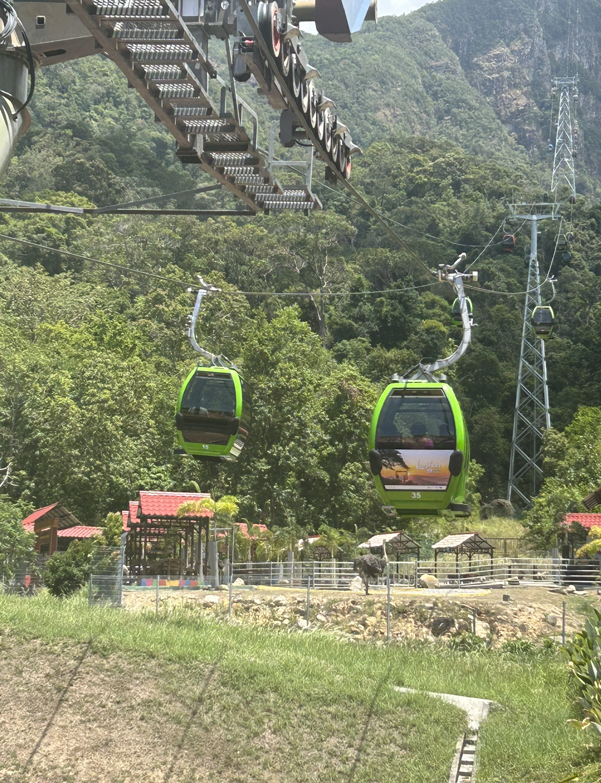 Langkawi Skycab Start Malaysia.