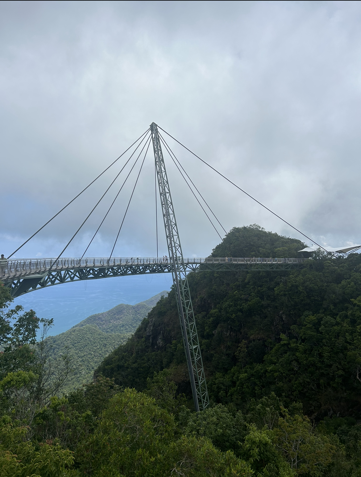 Langkawi Skywalk Bridge Malaysia.