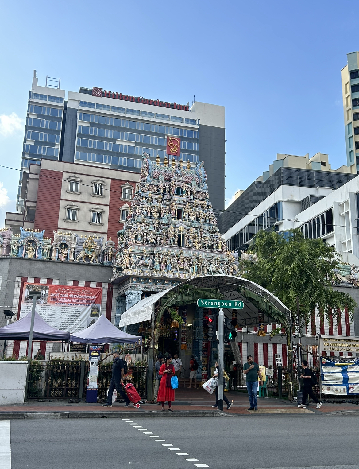 Sri Veeramakaliamman Temple. Little India, Singapore.