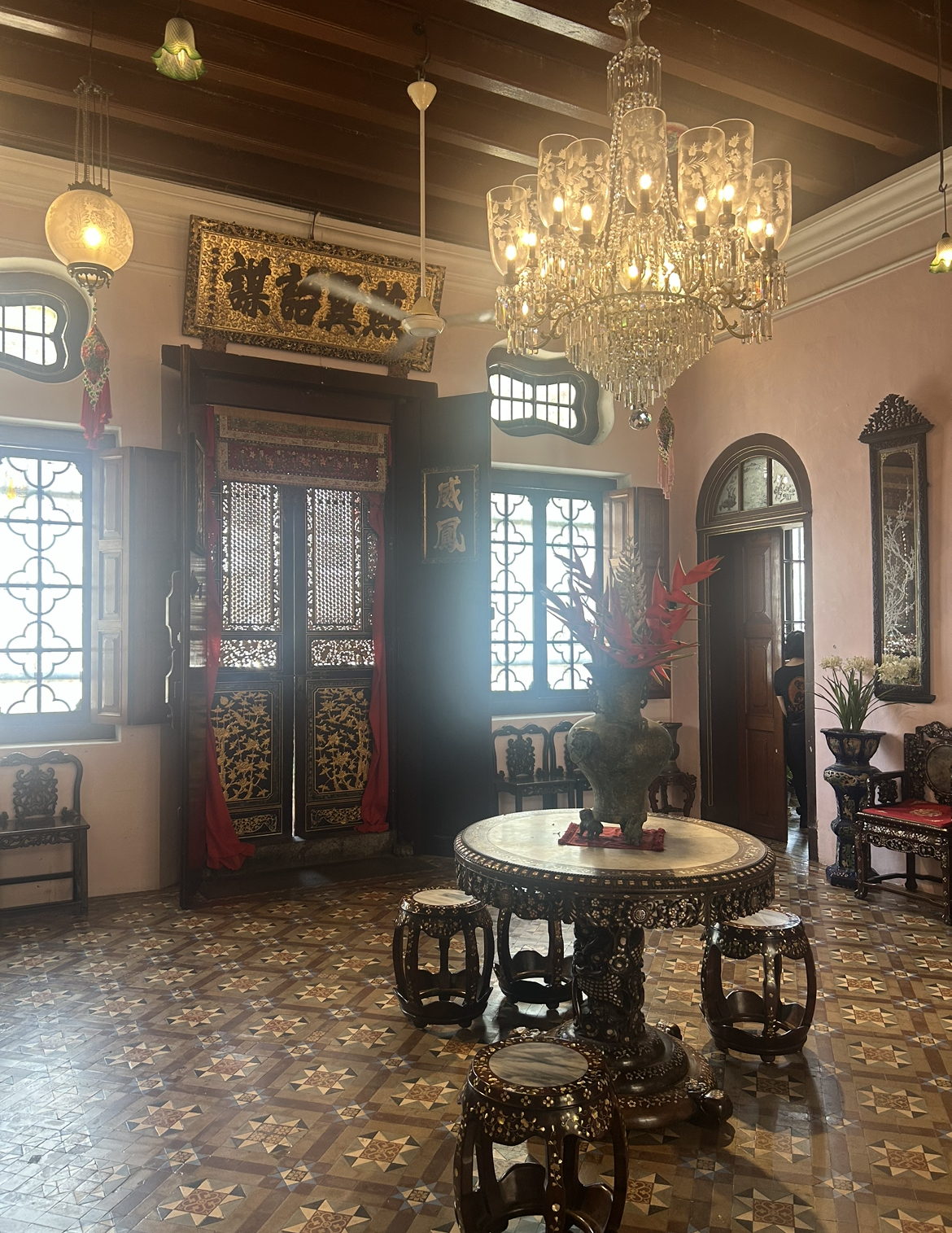 Penang Peranakan Mansion living quarters