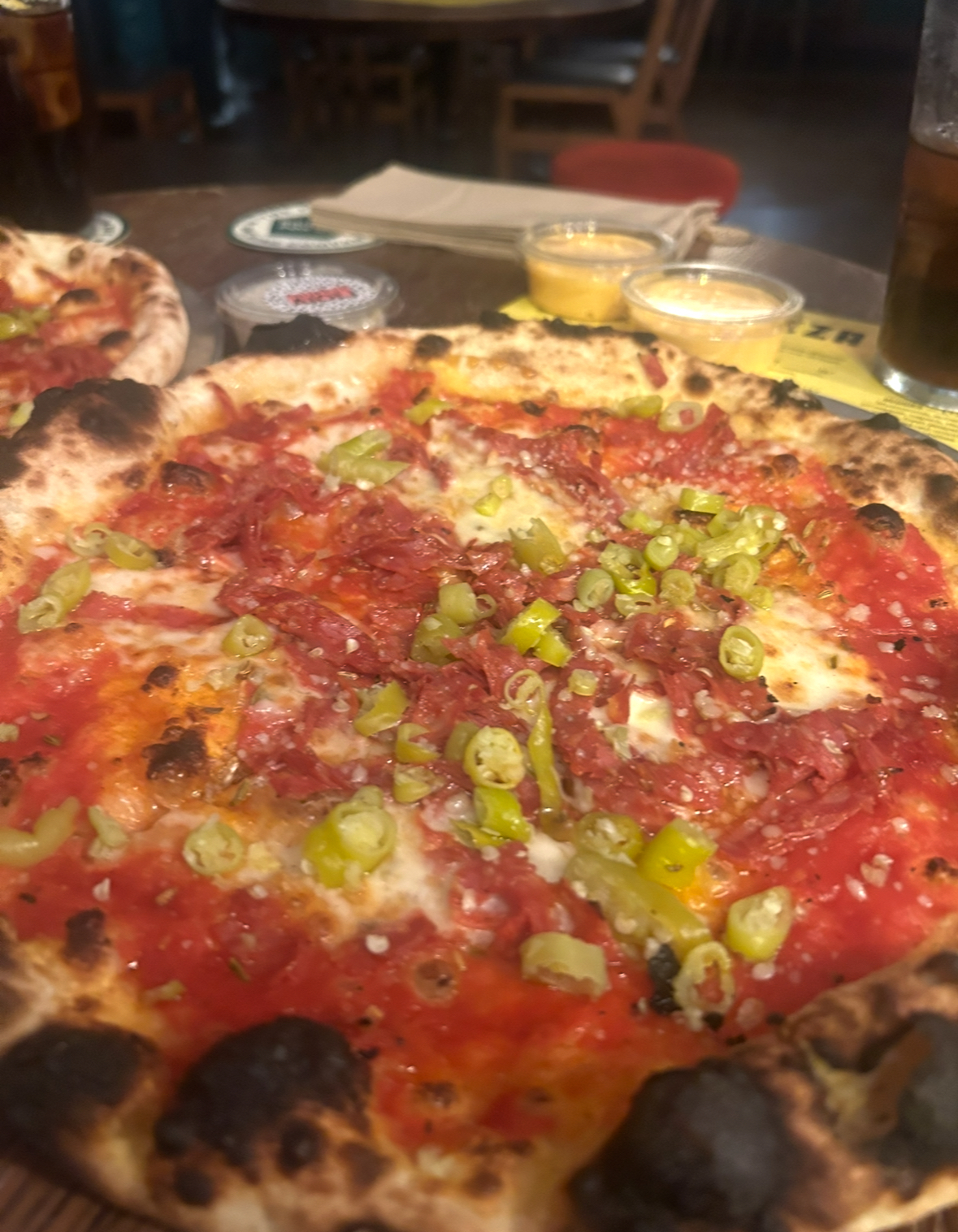 Ace Pizza at Pembury Tavern. London, England.